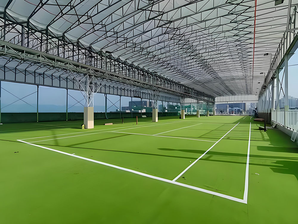 足球场电动伸缩雨棚