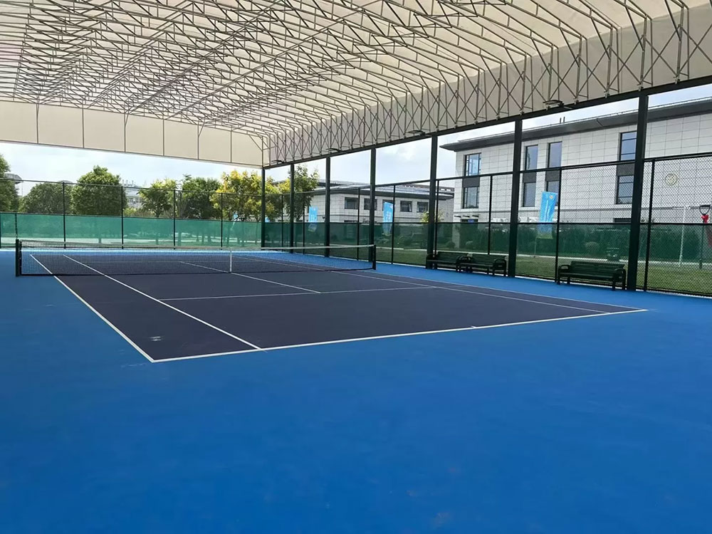 网球场电动雨棚