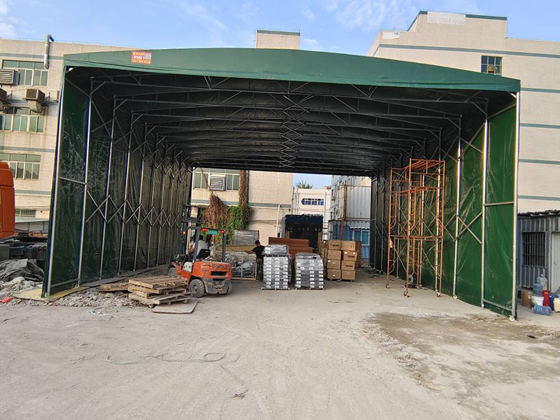 大型仓库雨棚