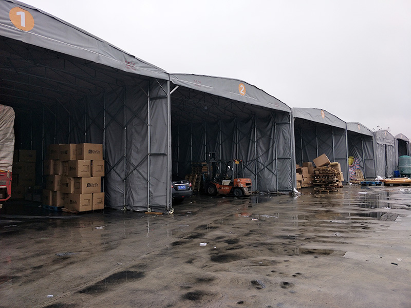大型仓库雨棚