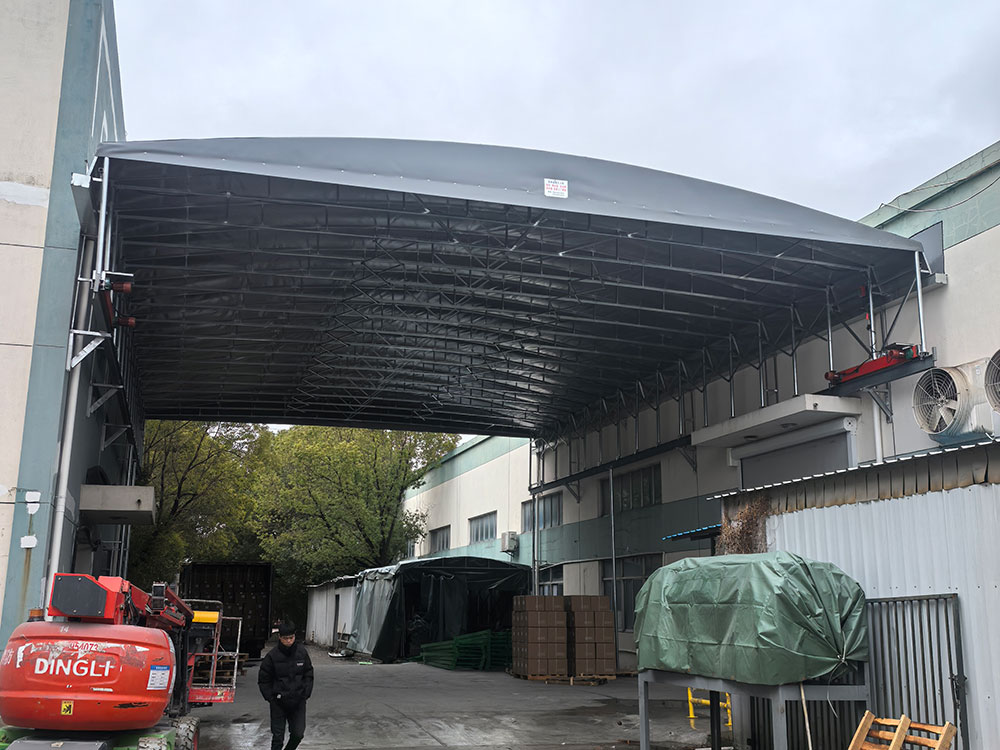 厂房悬空雨棚