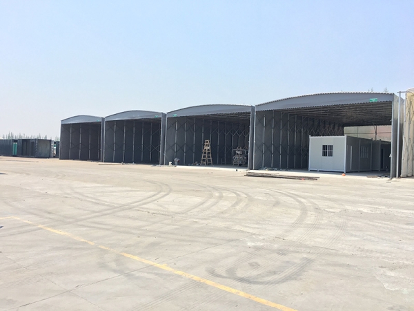 大型仓库雨棚